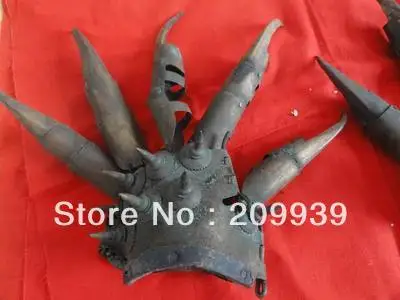 

fast ship Hd0120 tibet chinese rare old style BRASS glove carving statue (A0321)