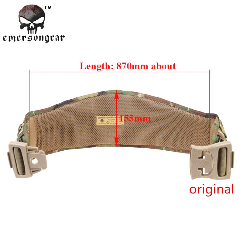 2017 Emersongear Sportswear MOLLE supporto imbottito in vita cinture da uomo cintura tattica uomo Airsoft Combat Army Belt Ceinture EM9086