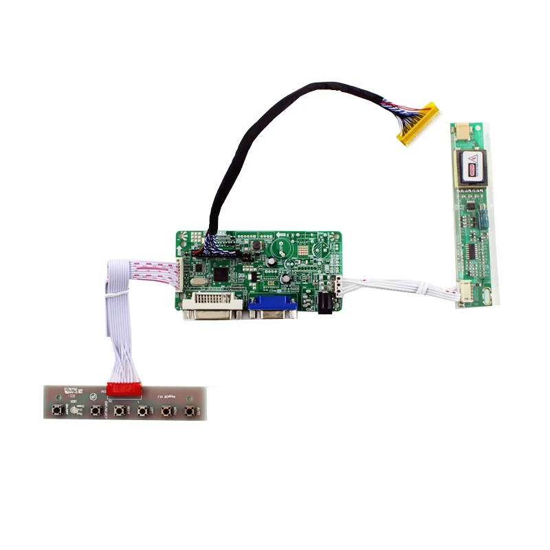 RT2281 LCD điều khiển board với DVI VGA hỗ trợ cho 12.1 inch panel lcd 1440X900 CLAA154WP05N B154PW02 V2 diy miễn phí vận chuyển
