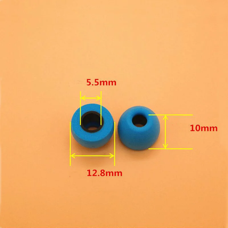 5.5 มม.หน่วยความจำโฟมแผ่นรองหูฟังสำหรับหูฟังฟองน้ำหูฟังบลูทูธเปลี่ยนหูฟังหูฟังหูฟังครอบคลุมEartips