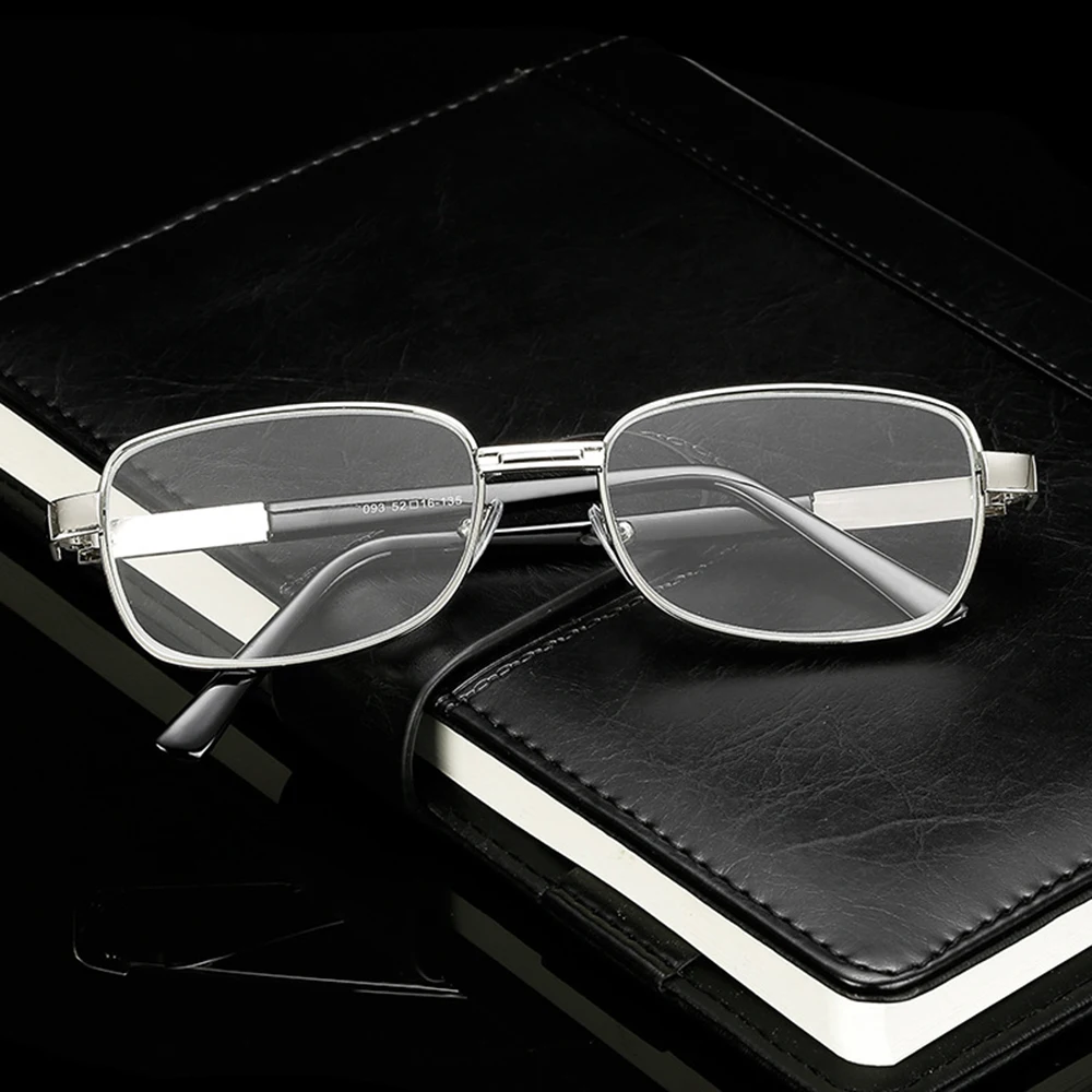 

2019 Leesbril Advanced Alloy Full-rim Natural Crystal Men Women Reading Glasses +0.75 +1.25 +1.5 +2.00 +1.75 To +4 With Case