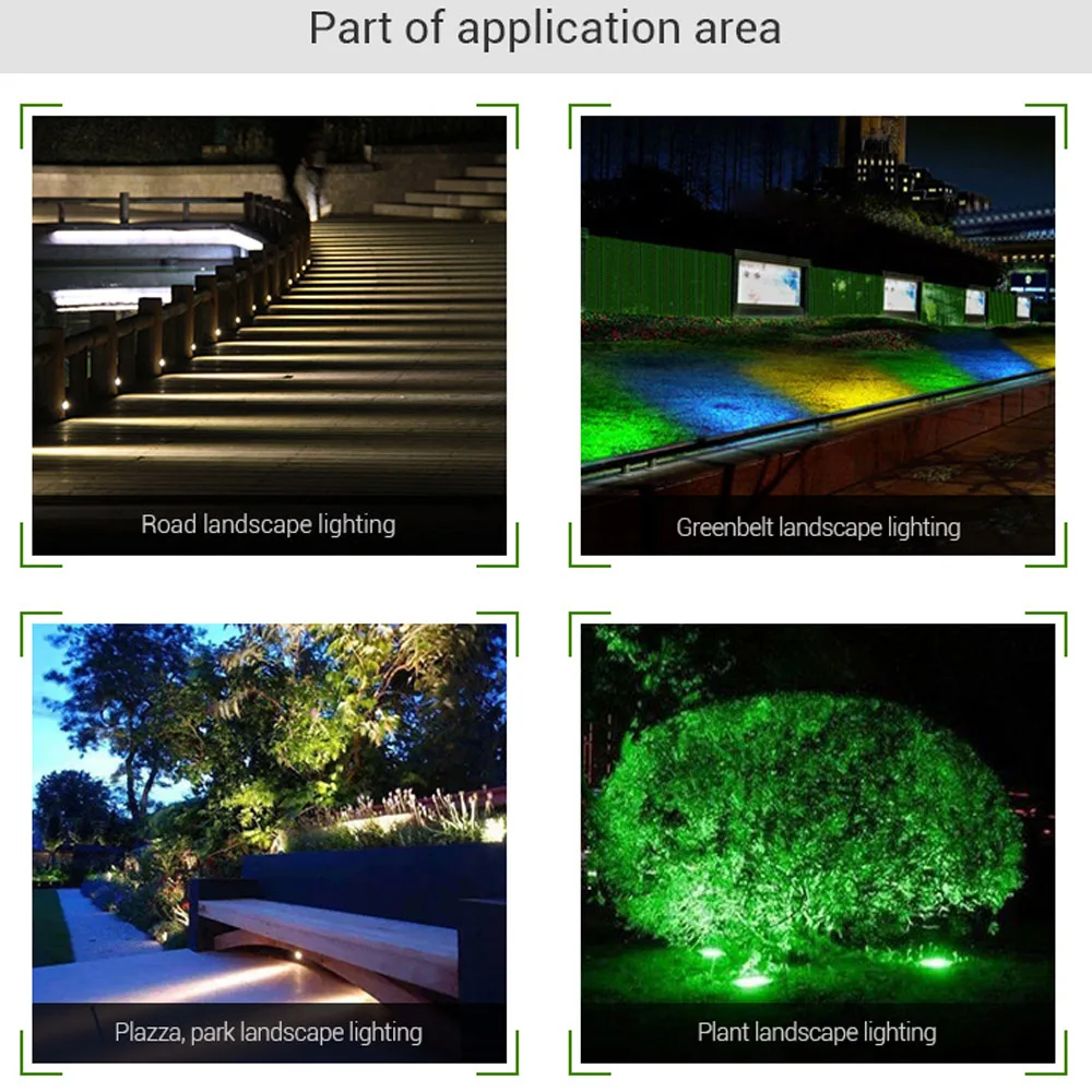 NEW smart 15W RGB+CCT LED Garden Lamp outdoor Spot light waterproof smart Lawn light110V 220V can remote or Mobile phone control