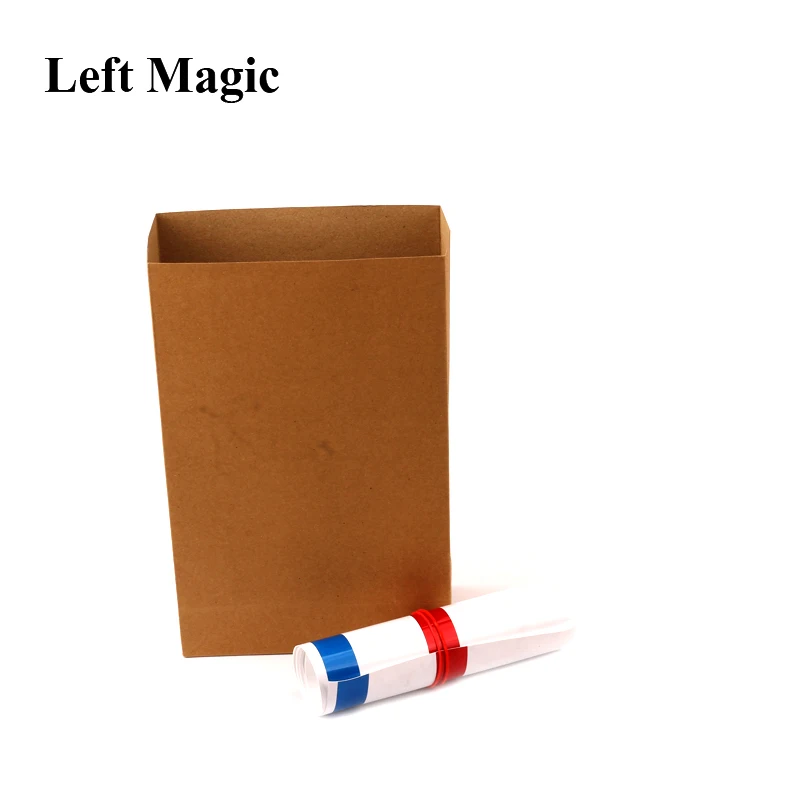 Appearing Big Straw 1.25m - Magic Tricks Straw From Empty Bag Close Up Stage Magic Props Gimmick Props Illusion Comedy Toys