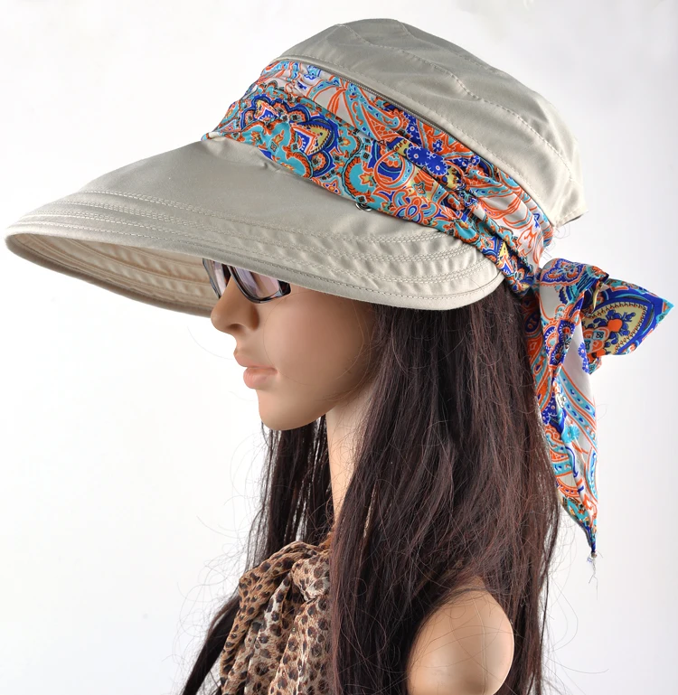 Summer hats for women chapeu feminino new fashion visors cap sun cap collapsible anti-uv hat 6 colors