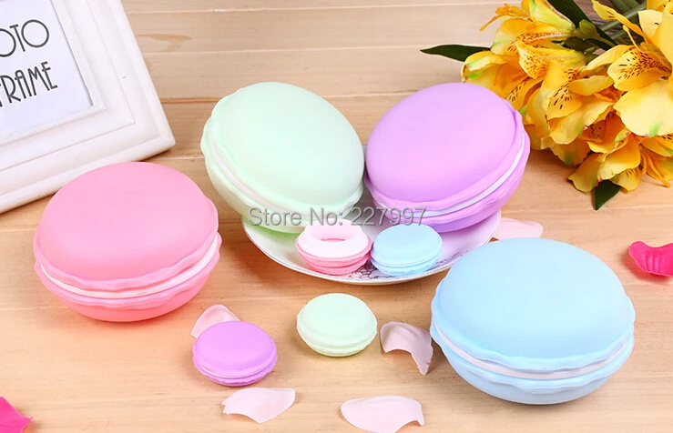 Free Shipping Creative Cute Candy Color Macaron Mini Storage Box Jewelry Box Pill Case wholesale(1000pcs/lot)