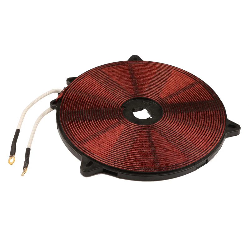 2000W 195mm Induction Heat Coil - Enamelled Aluminium Wire Induction Heating Panel for Induction Cooker Accessory