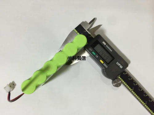 New genuine 7.2V AA al nichel-metallo idruro batteria NI-MH circuito medico giocattoli 2.54 1800MAh Ricaricabile Li-Ion Cellulare