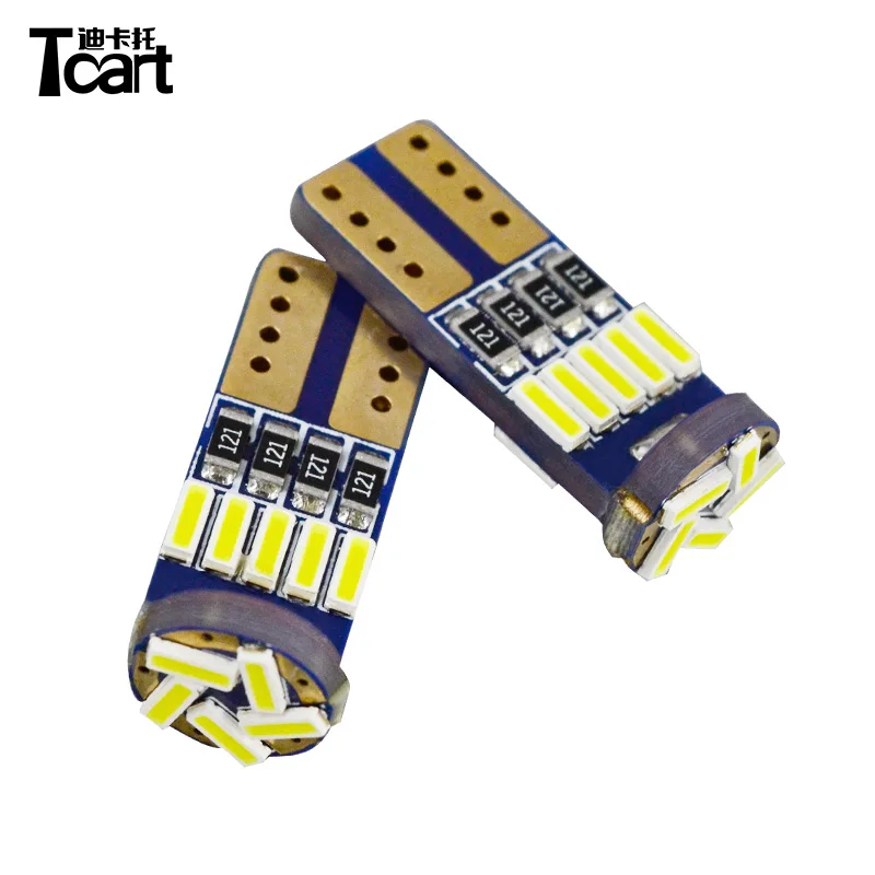 Tcart 4pcs LED Car Interior Light car accessories for Nissan sentra b17 2012 2014 2015 2018