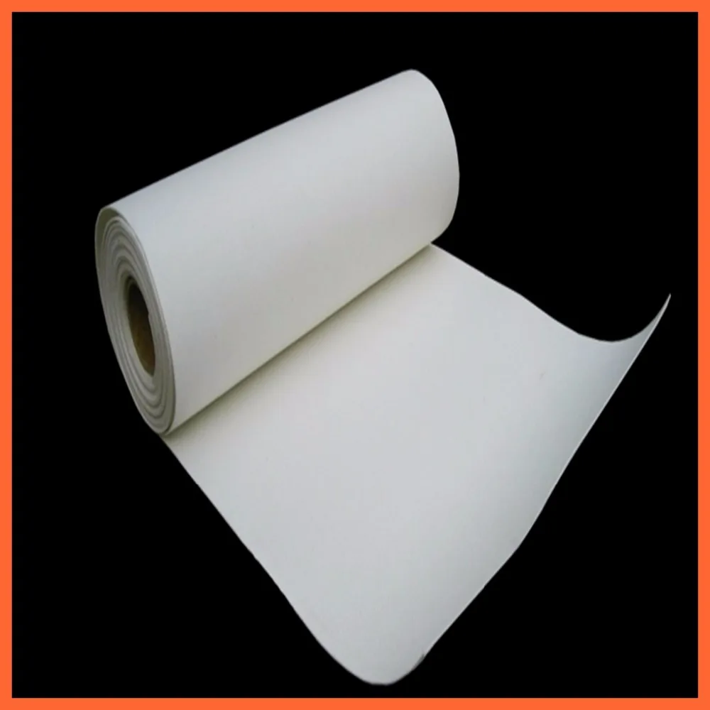 

60Mx48"Aluminium silicaat keramische fiber papier Ceramic fiber paper The thermal insulation material of the exhaust pipe car