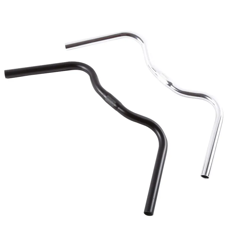 550*25.4*22.2mm Retro Bicycle Handlebars England Pattern Bicycle Bend Bar Road Bike Aluminum Alloy Handlebar CSW021