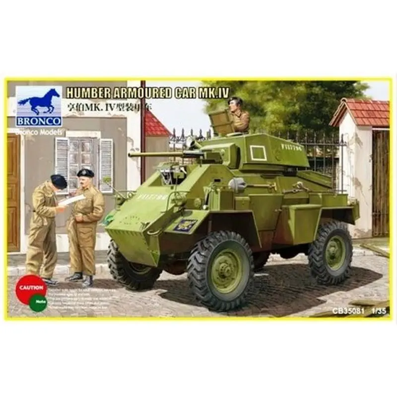 BRONCO CB35081 1/35 Humber Armored Car MK.IV - Scale Model Kit