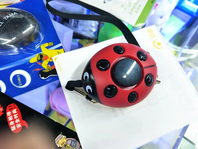 New 130db Personal Keyring Attack Panic Safety Security Rape Alarm with torch with spotlight