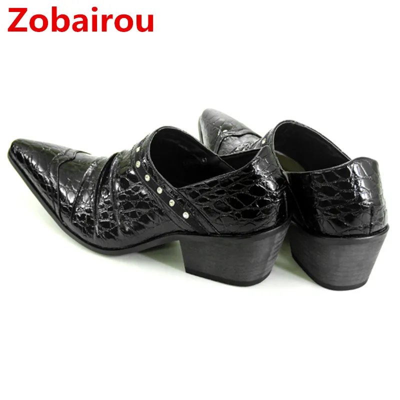 Mens moccasin Black Shoes Pointed Toe Patent Genuine Leather Oxford Shoes For Men Black Dress Loafers Shoes flats size 12