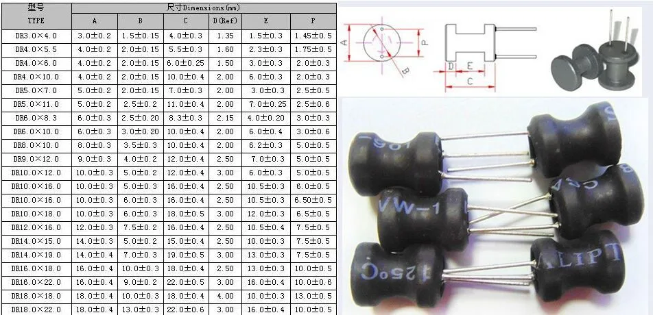 Inductor 10*16mm 680UH frequency ferrite 681K 10% PVC Radial Leaded Power inductor New and original