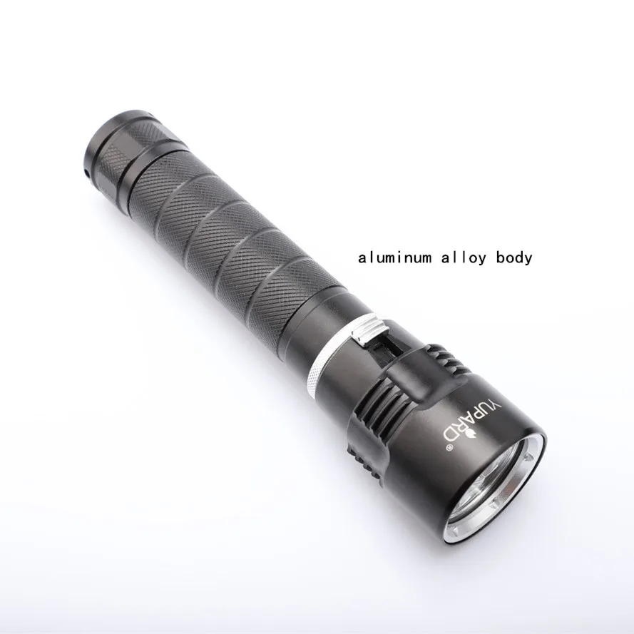 YUPARD Waterproof Underwater diving diver 3*XM-L2 LED Flashlight Torch  Lamp Ligh super T6  diver 30m outdoor sport camp fishing