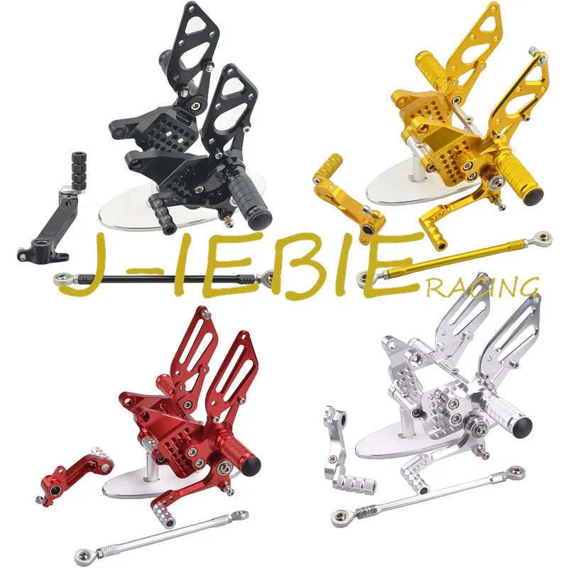 

CNC Racing Rearset Adjustable Rear Sets Foot pegs Fit For Ducati 749 999 R/S R S 2003 2004 2005 2006