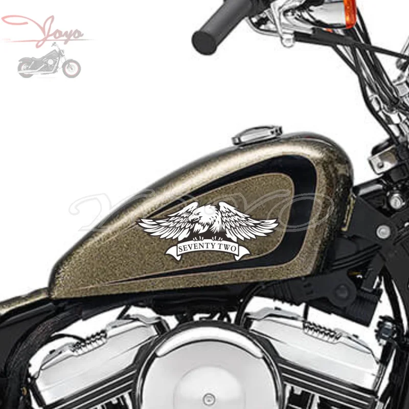 

Fly Eagle Decal Fairing Stickers Fuel Tank Decals Vinyl Sticker For Harley Sportster XL1200V 72