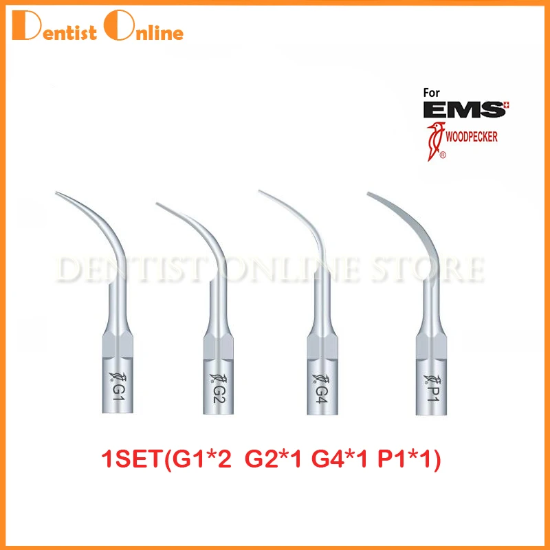 Dental Woodpeck Scaler Tip G1 G2 G4 P1 Compatible With EMS