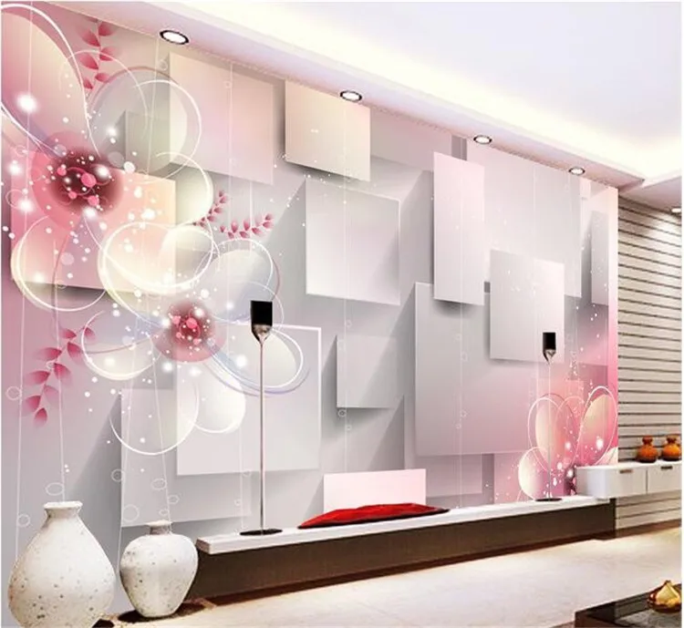 

3d wallpaper custom mural non-woven wall stickers 3d room wallpaper 3d setting wall transparent flowers wallpaper for walls 3 d