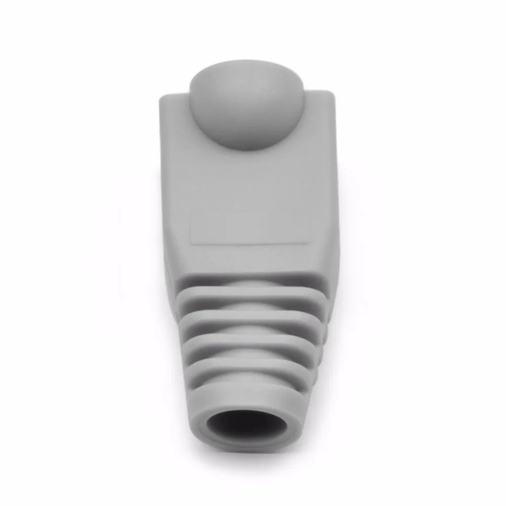 CNCOB rj45 caps connector sheath cat5e cat6 multicolour tpu boots protective sleeve network connectors ethernet parts 6.0mm