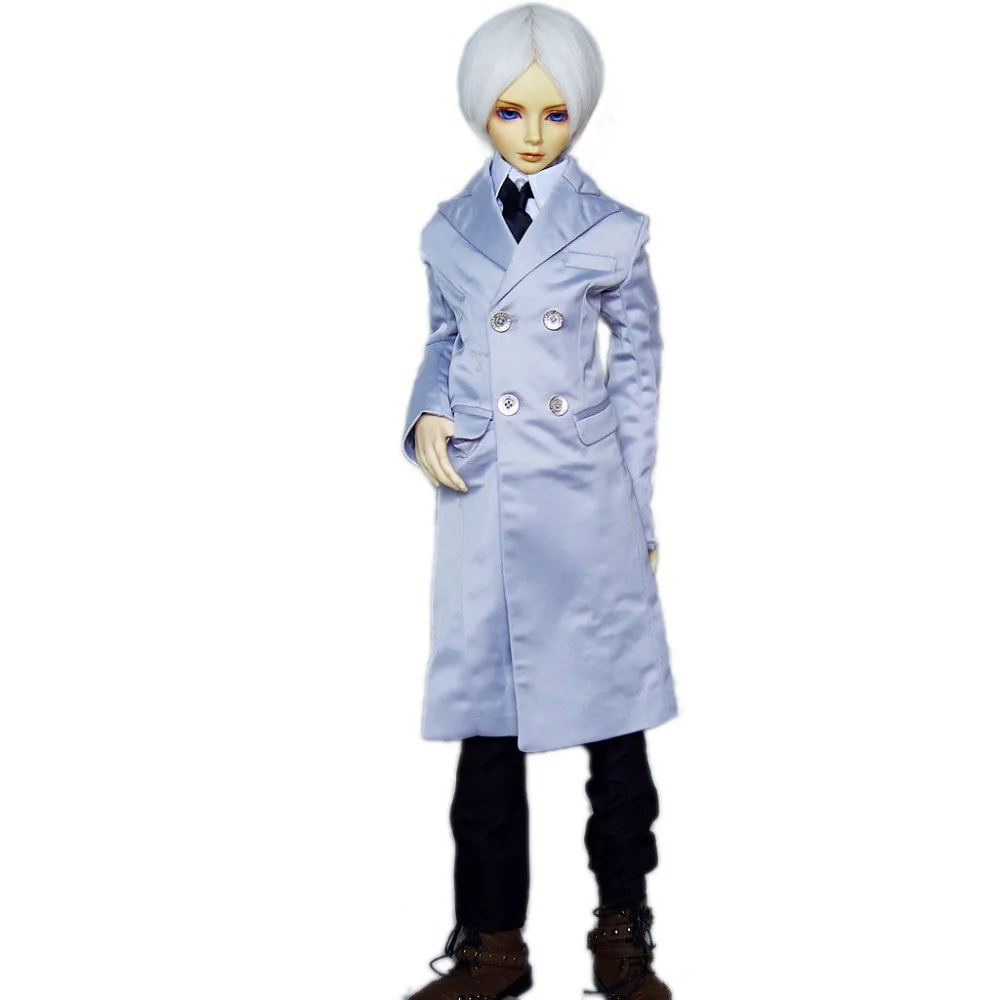 

[Wamami] 500 # серебряное пальто/пыль/наряд для 1/4 MSD 1/3 SD SD17 DZ70 70 см BJD Boy Dollfie