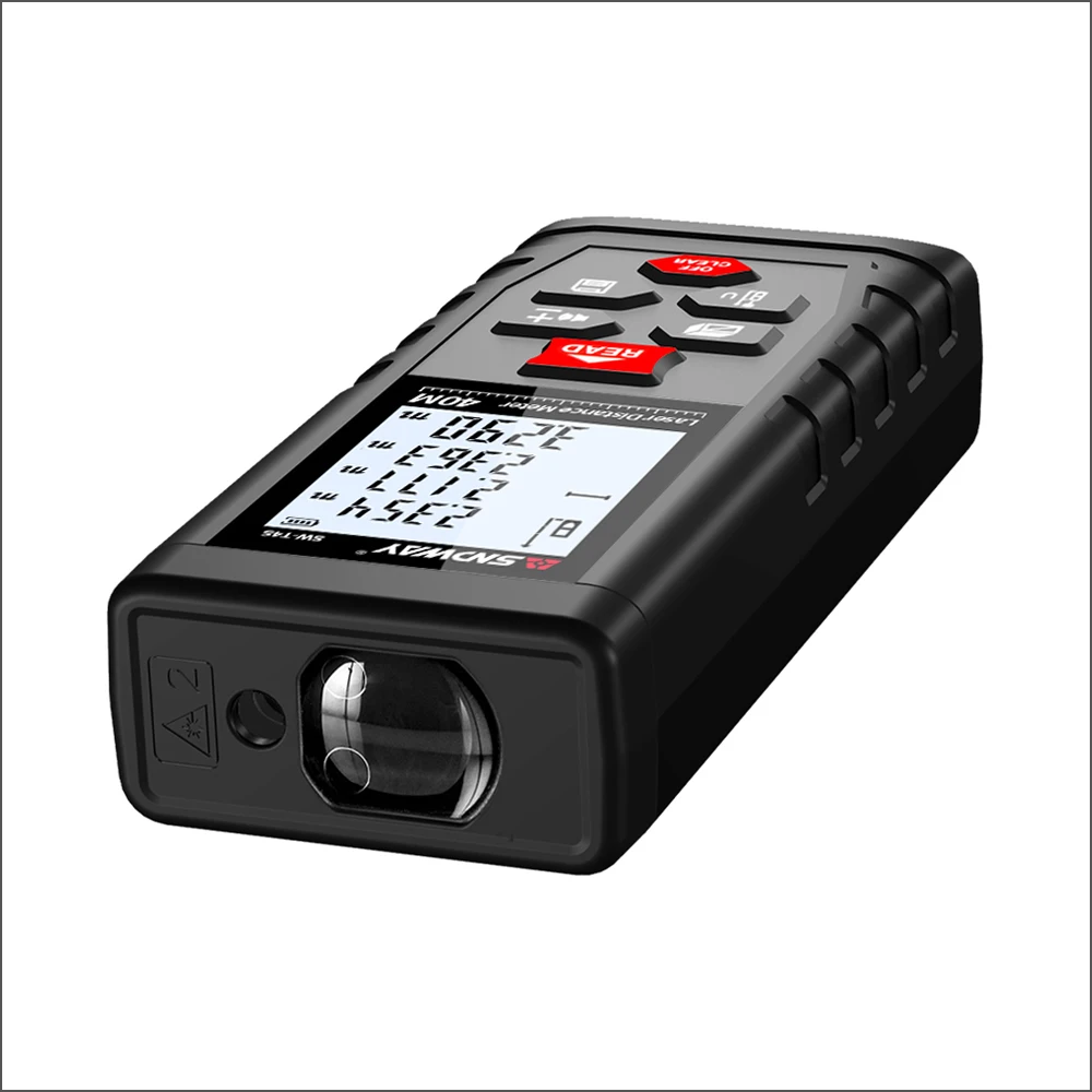 SNDWAY telemetro Laser 40m portata del misuratore di distanza del Laser strumento di misura del nastro strumento Finder SW-T4S/T40 misuratore di distanza del laser