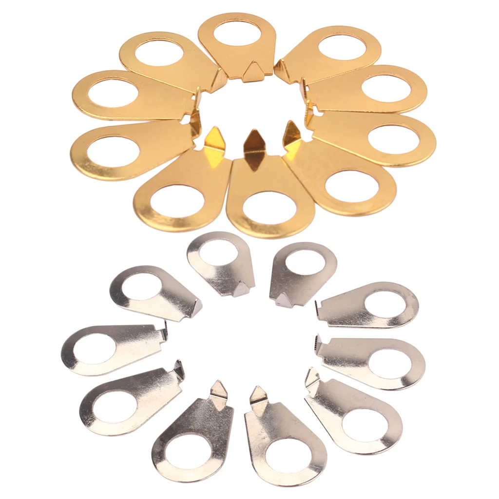 10PCS Guitar Knobs Pointer Plate Knob Position Indicator Guitar Knobs Pointer Plates Stringed Instruments for Guitar Bass