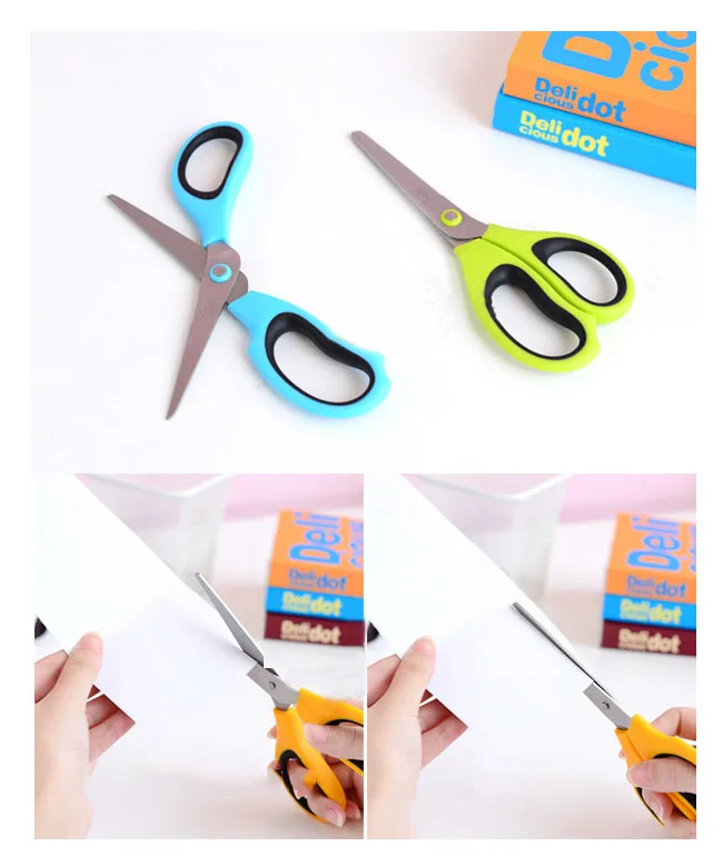 1 Pc/Lot Durable Stainless Steel Scissor for School Stationery & Office Supply & Home Use