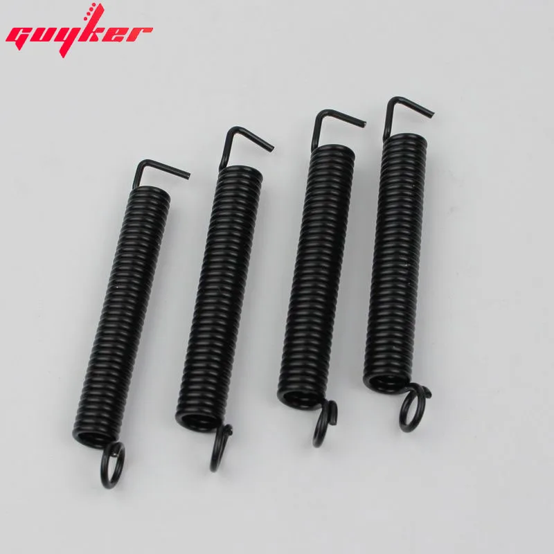 Guyker Guitar Tremolo Bridge Springs(Set of 4) Replacement for ST FR Style Precision Instruments Black