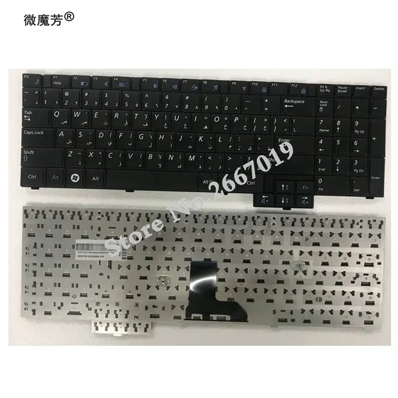 AR Arabic Keyboard for Samsung R620 R528 R530 R540 NP-R620 R525 NP-R525 R517 R523 RV508 Black laptop keyboard