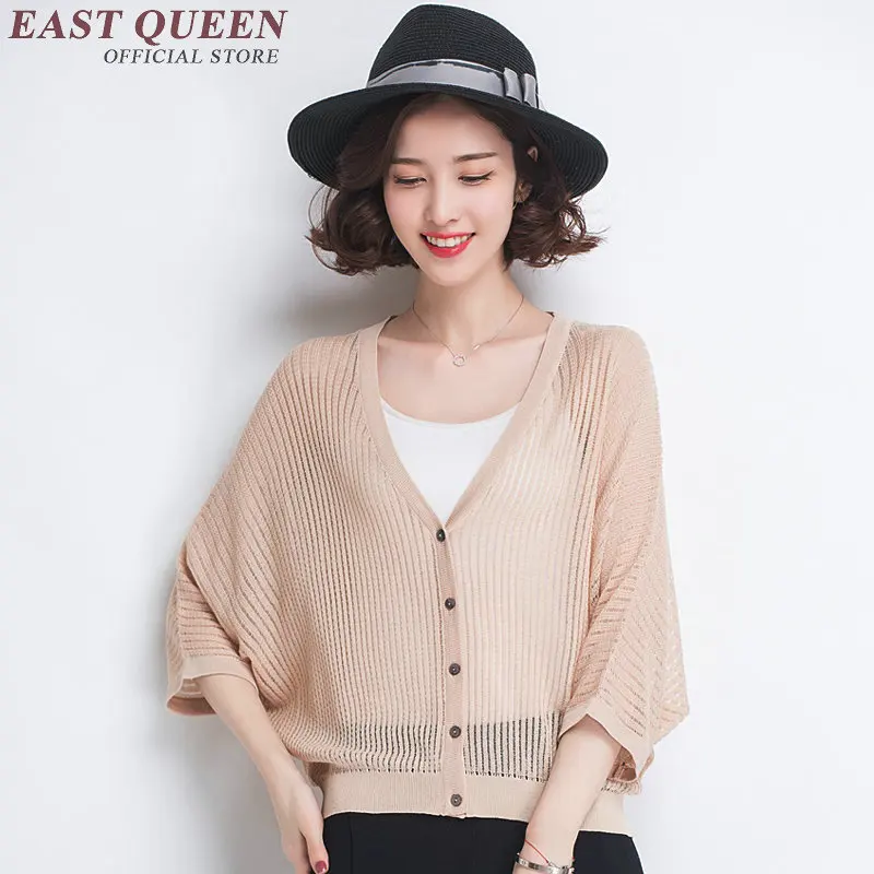 Móc chiếc áo phụ nữ dài tay áo cardigan 2018 phụ nữ mùa hè cardigan NN0190 Y