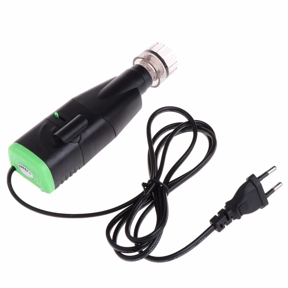 220-240V 5W EU Plug Aquarium Surface Oil Skimmer Fish Tank Pump Filter 300L/H Remover Adjustable Regulating Water Level