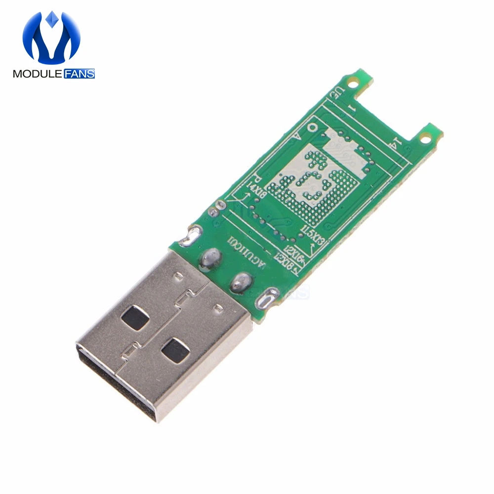 USB 2.0 eMMC Adapter eMCP 153 169 PCB Main Board without Flash Memory eMMC Adapters Module With Shell Case Box