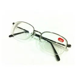 Metal Half-Frame High Degree Unisex Nearsighted Myopia Reading Glasses Half Rim Alloy Nearsighted Glasses From -100 to -1200