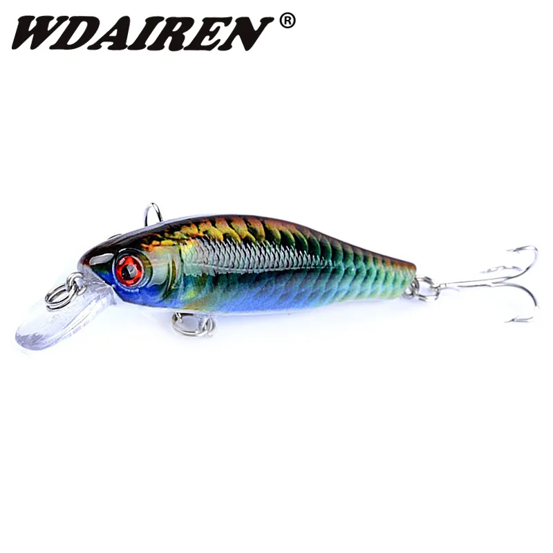 

1Pcs Fishing Lure 8.5cm 8.7g Wobbler Minnow baits Artificial Japan Hard Swimbait Bait Crankbait 6# Hooks Fish Tackle WD-381