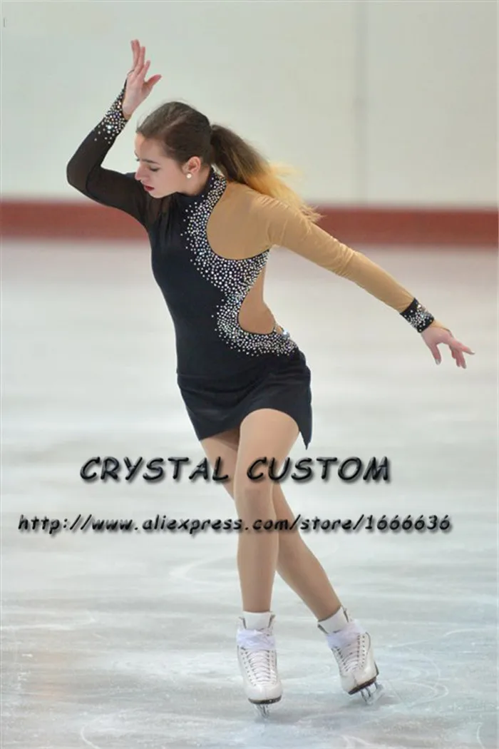 

Профессиональные индивидуальные платья для фигурного катания, изящные новые Брендовые платья для коньков по льду DR4485