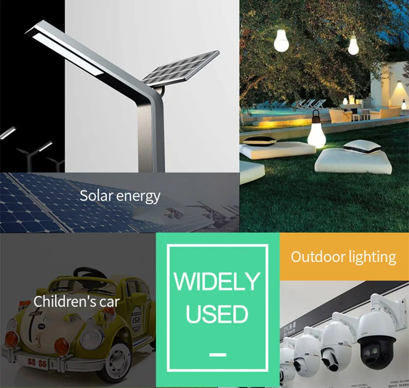 12V 2.6AH Battery Sealed Storage Batteries Lead Acid Rechargeable Desk Lamp LED Light Device Speaker Factory Sale High Quality