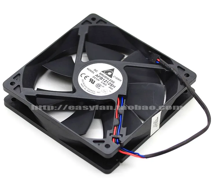 

Delta Electronics AFB1212SH F00 DC 12V 0.80A 120x120x25mm Server Cooling Fan