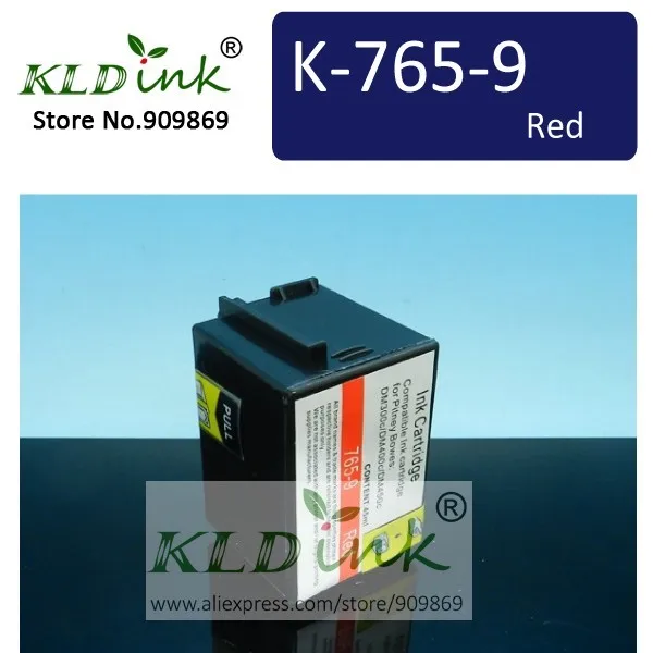 

Compatible 765-9 765-9RN 765-9SN Red Postage Meter Ink for Pitney Bowes DM300c DM400c DM450c Franking Machine