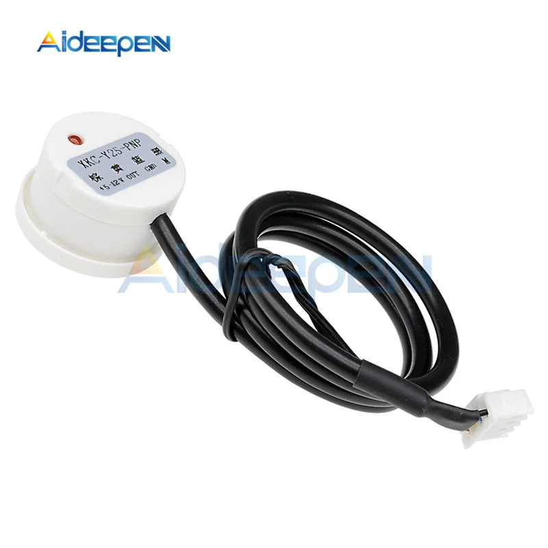 DC 5V 12V 24V XKC Y25 Non Contact Liquid Level Sensor Switch Detector Outer Adhering Type Level Sensor NPN PNP Rs485 Interface