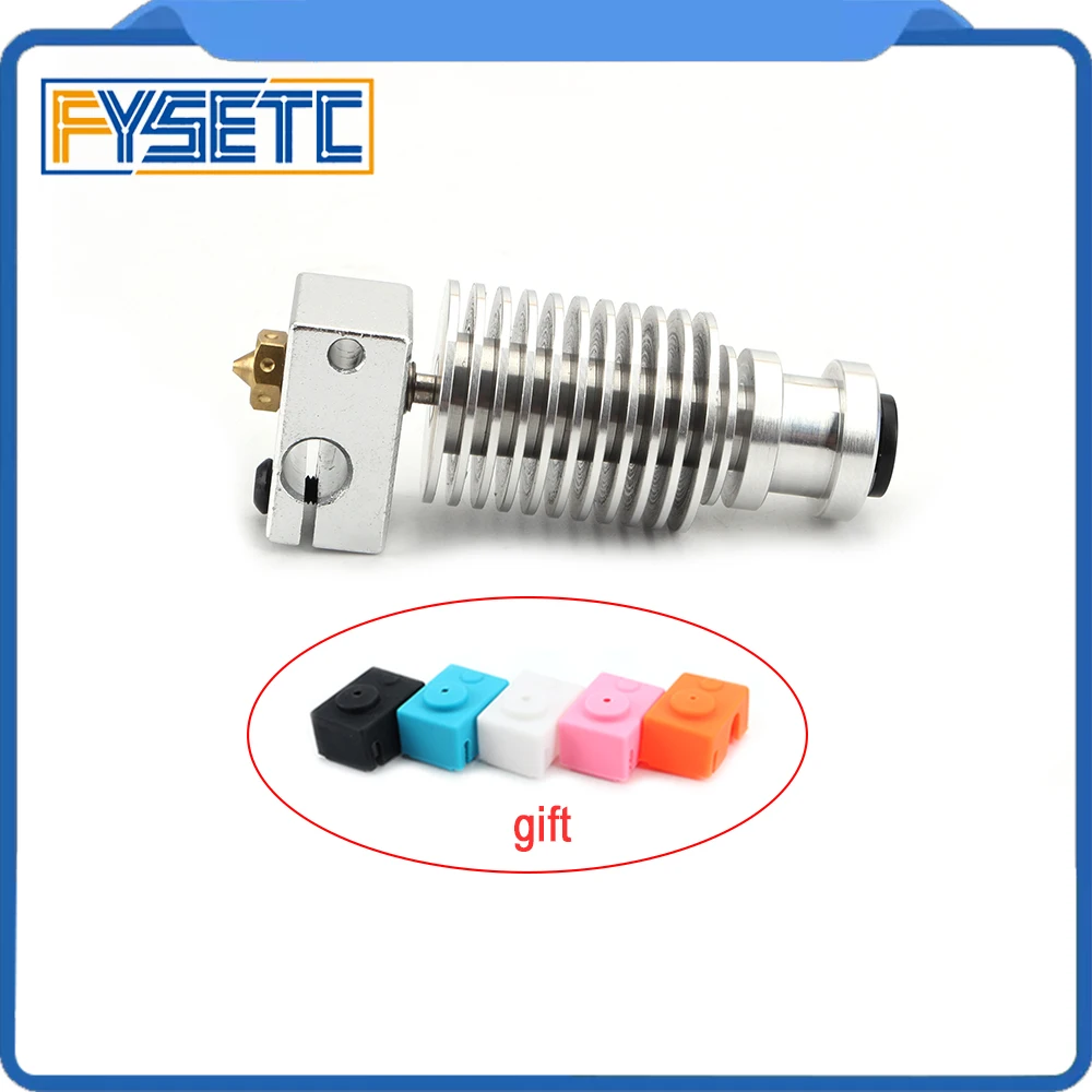 

Upgrade HeatSink Extruder Radiator For MK3 Hotend 1.75MM With E3D Hotend Block High Quality V6 Nozzle For PT100 Prusa I3 MK3