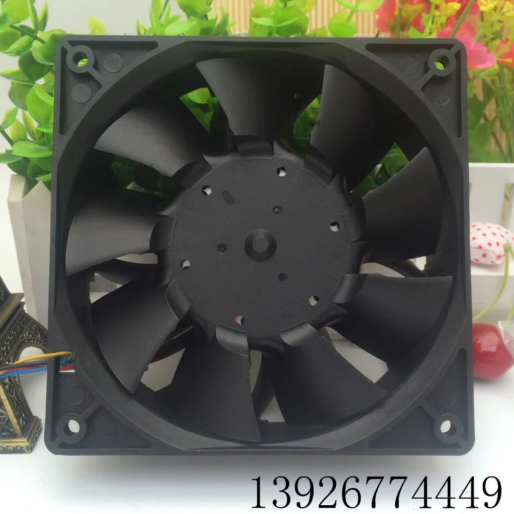 1pcs free shipping TFC1212DE 12CM 12038 12V 3.9A winds of booster fan violence