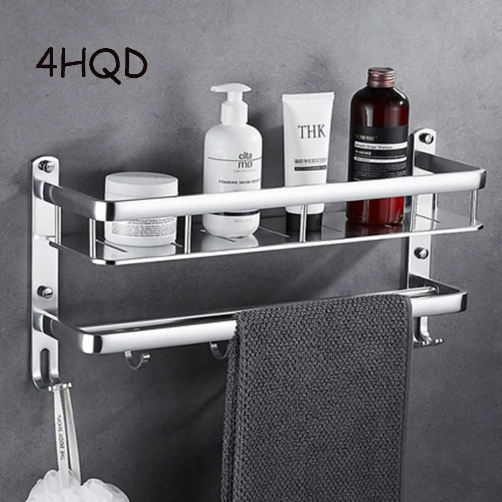 Punch-free Bathroom Shelf Toilet Bathroom Vanity Storage Wall-mounted Hanging Shelf