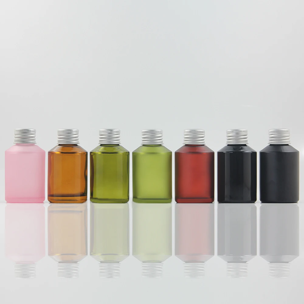 

2 oz lotion glass bottles for sale, 60ml Travel Skincare Container Toner Perfume Bottles