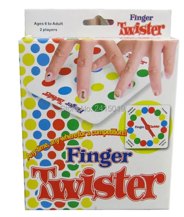 Wholesale 5pc Finger twister board game mini version table party games party favor toy game for kids family mind game loot bag