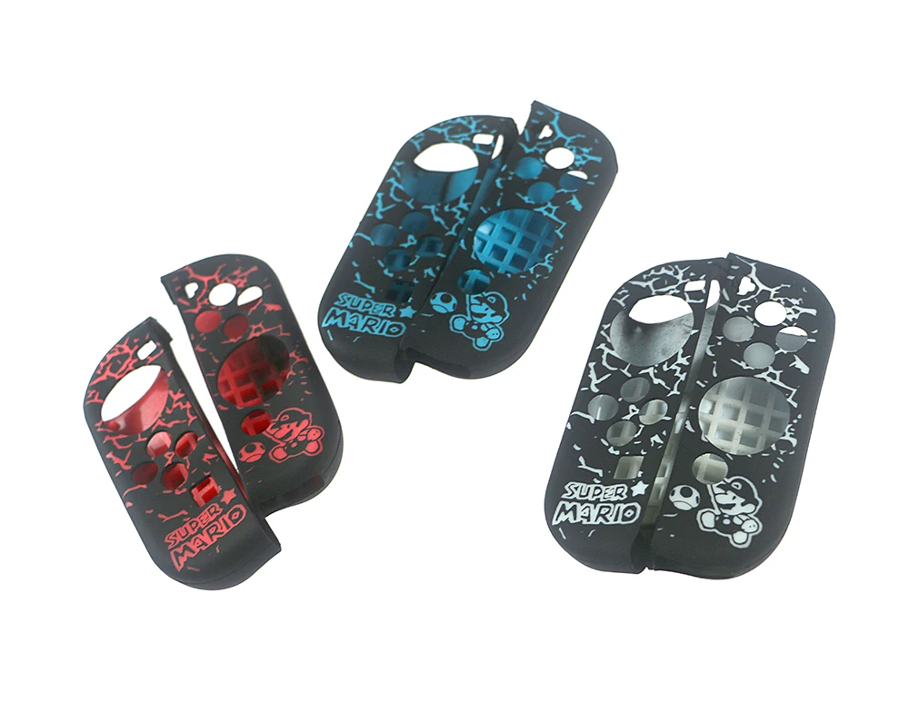 Penutup Kulit Pelindung Case untuk Switch NS Joy-Con Controller Perlindungan Shell Edition Kasus Karet Silikon Chengchengdianwan