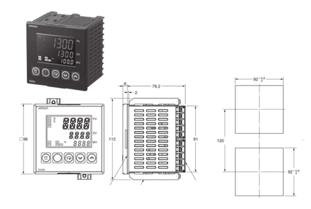 

E5AN-HAA2HBM-500 AC100-240 Высокая функциональность 1/4Din ВЫКЛ., детали инструмента, термостат