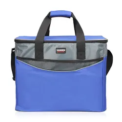 Pacote de Isolamento Térmico Oxford Grande, Piquenique Portable Container Bags, Saco Isolado de Alimentos, Sacos Térmicos, Pacote de Plantas, 34L