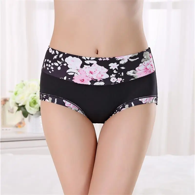 New Women Underwear Floral Underwear Women\'s Panties Shorts Breifs Sexy Lingeries Female Panties Cotton Underwear For Women