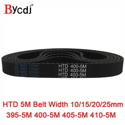 Arc HTD 5M Timing belt C=395/400/405/410 width10/15/20/25mm Teeth 79 80 81 82 HTD5M synchronous Belt 395-5M 400-5M 405-5M 410-5